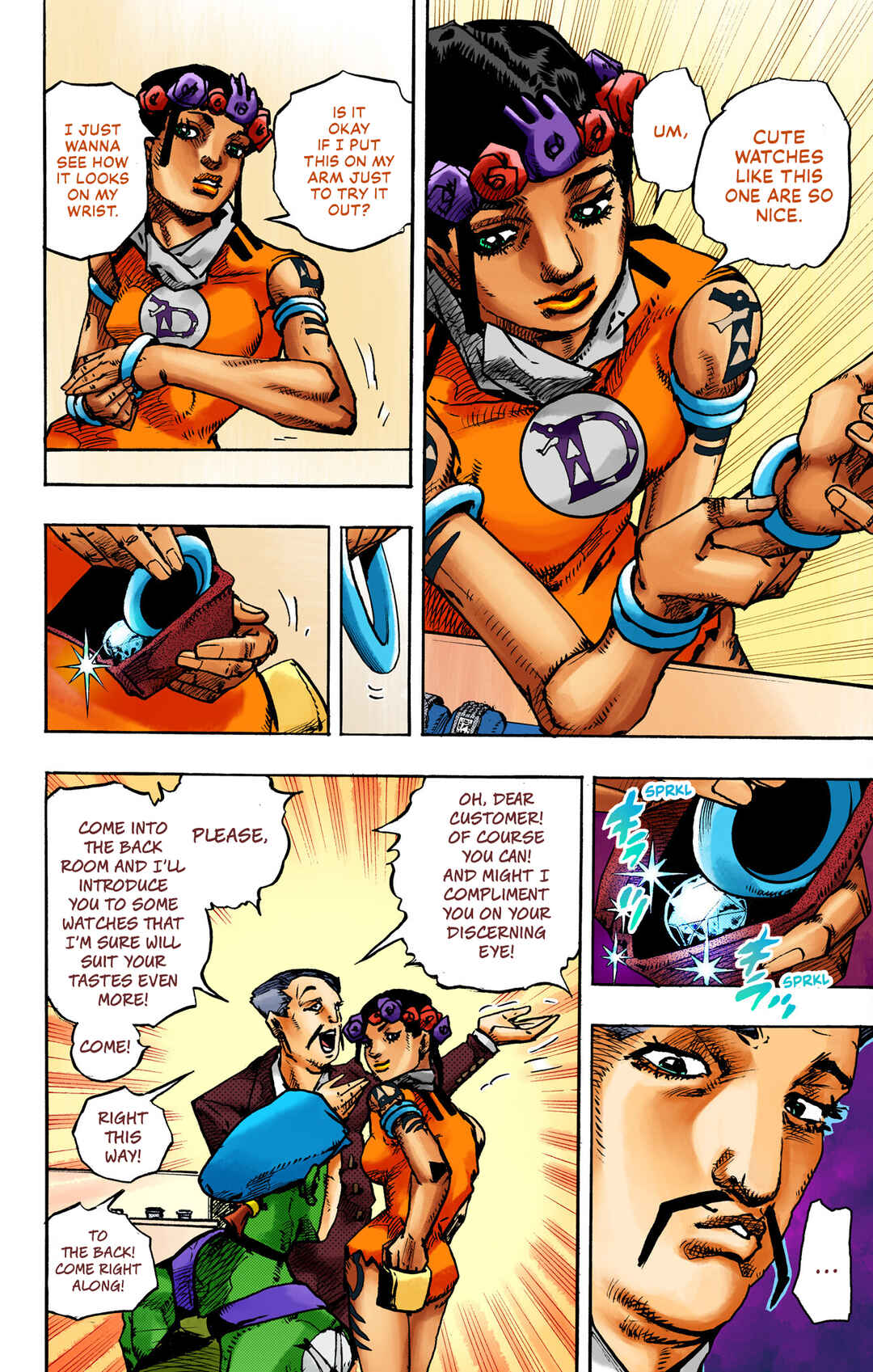 Page 24 Chapter 8 JoJos Bizarre Adventure, Part 9: The JOJOLands (Official Colored)
