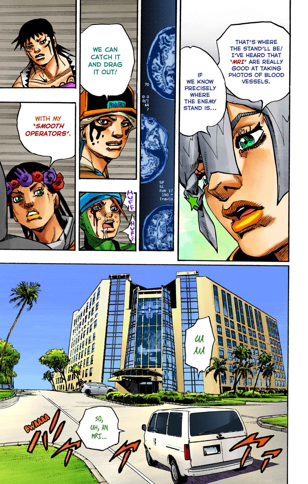 Page 17 Chapter 16 JoJos Bizarre Adventure, Part 9: The JOJOLands (Official Colored)