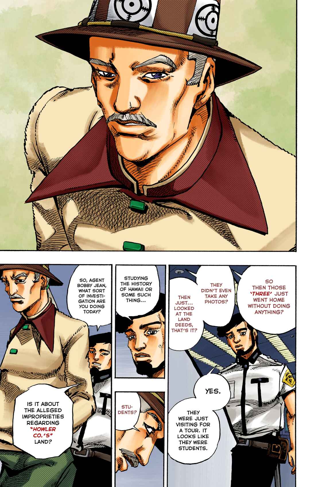 Page 21 Chapter 16 JoJos Bizarre Adventure, Part 9: The JOJOLands (Official Colored)