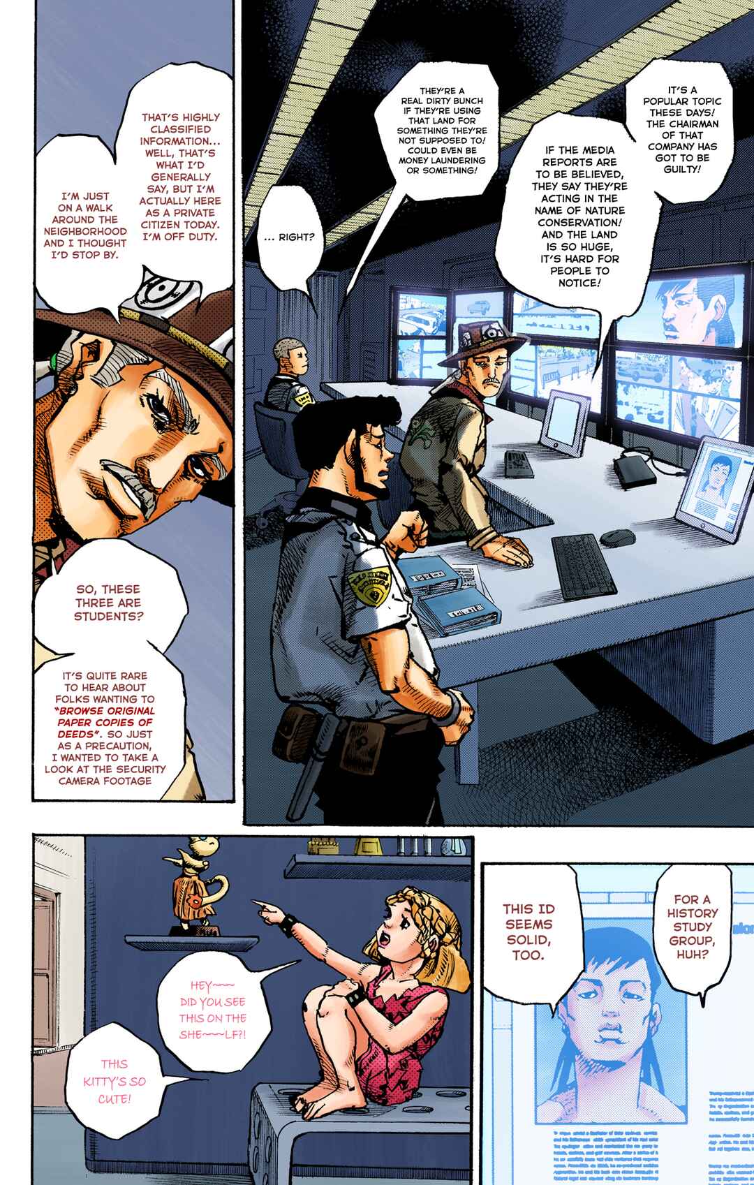 Page 22 Chapter 16 JoJos Bizarre Adventure, Part 9: The JOJOLands (Official Colored)