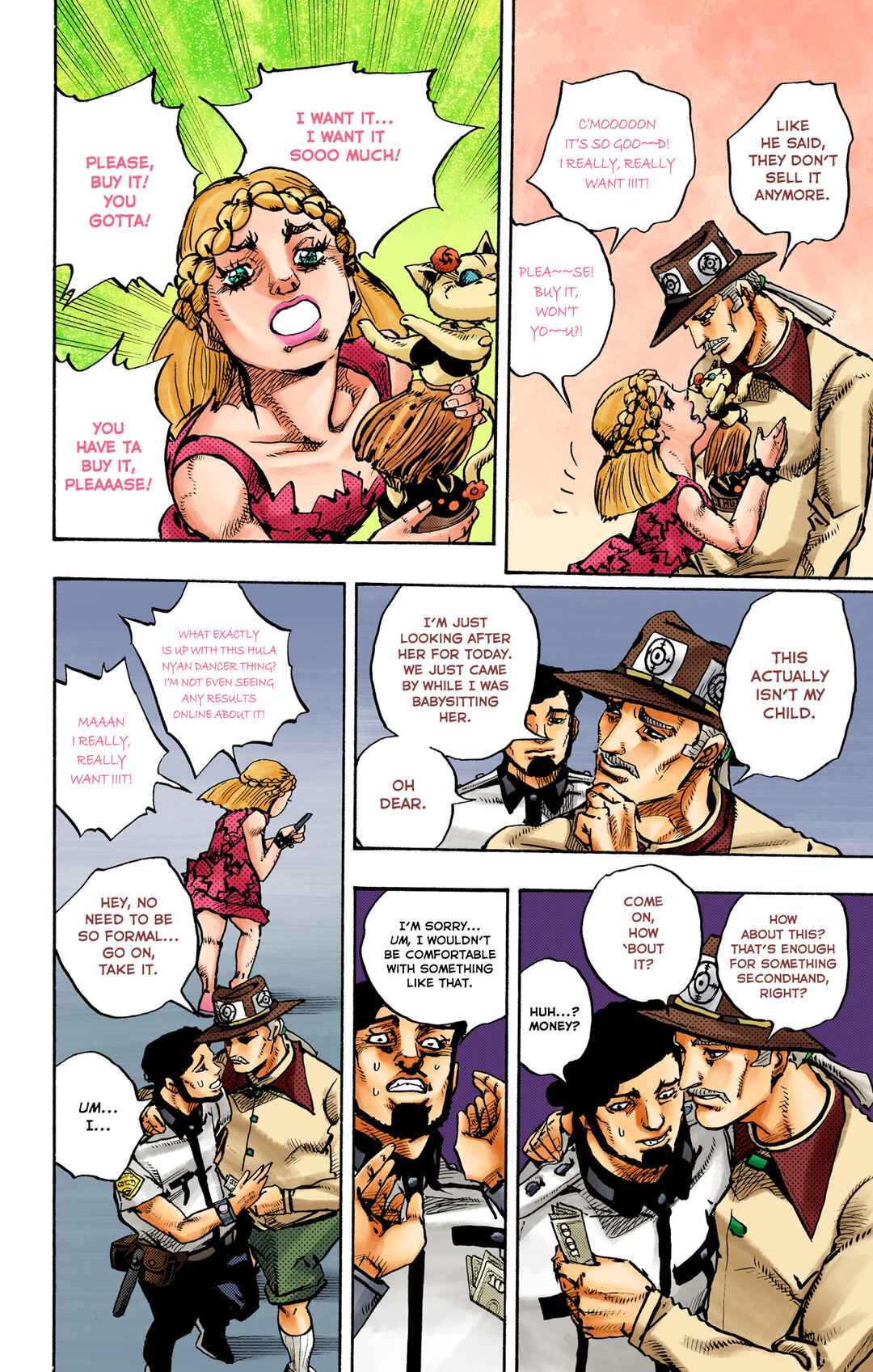 Page 24 Chapter 16 JoJos Bizarre Adventure, Part 9: The JOJOLands (Official Colored)