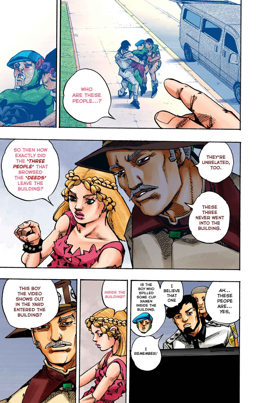 Page 27 Chapter 16 JoJos Bizarre Adventure, Part 9: The JOJOLands (Official Colored)