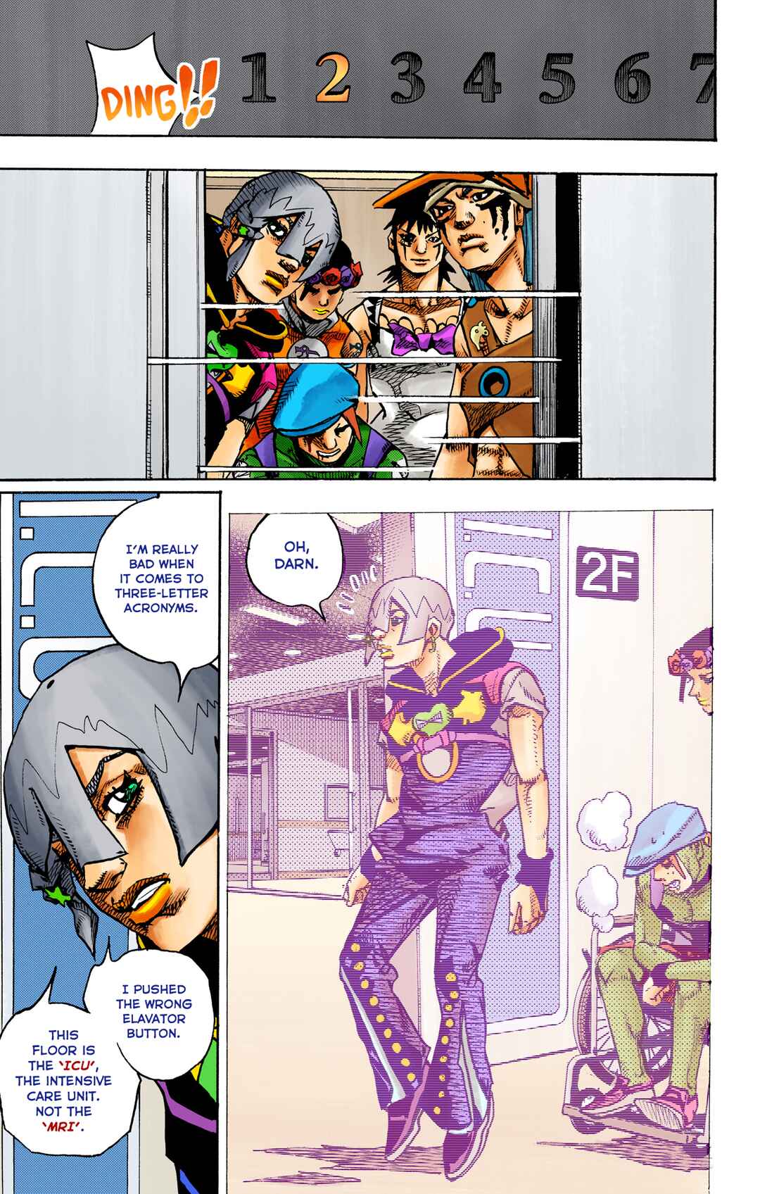Page 31 Chapter 16 JoJos Bizarre Adventure, Part 9: The JOJOLands (Official Colored)