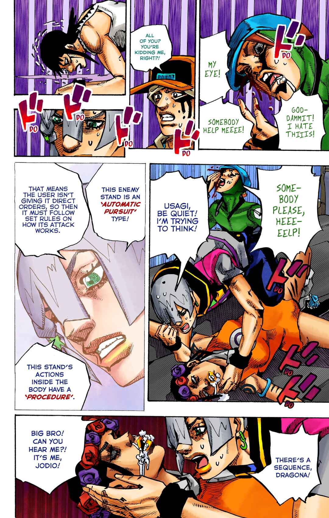 Page 7 Chapter 16 JoJos Bizarre Adventure, Part 9: The JOJOLands (Official Colored)