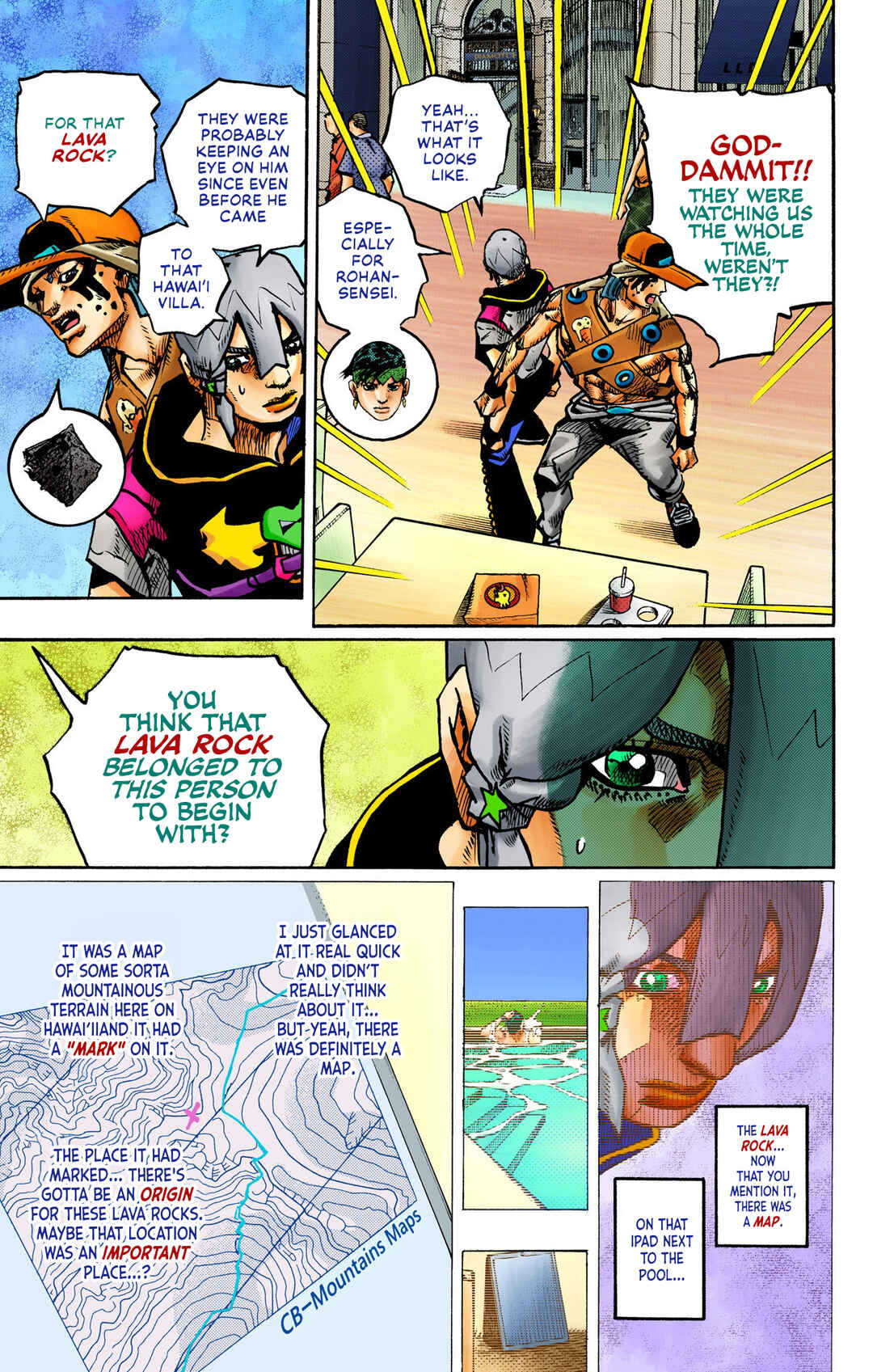Page 11 Chapter 9 JoJos Bizarre Adventure, Part 9: The JOJOLands (Official Colored)