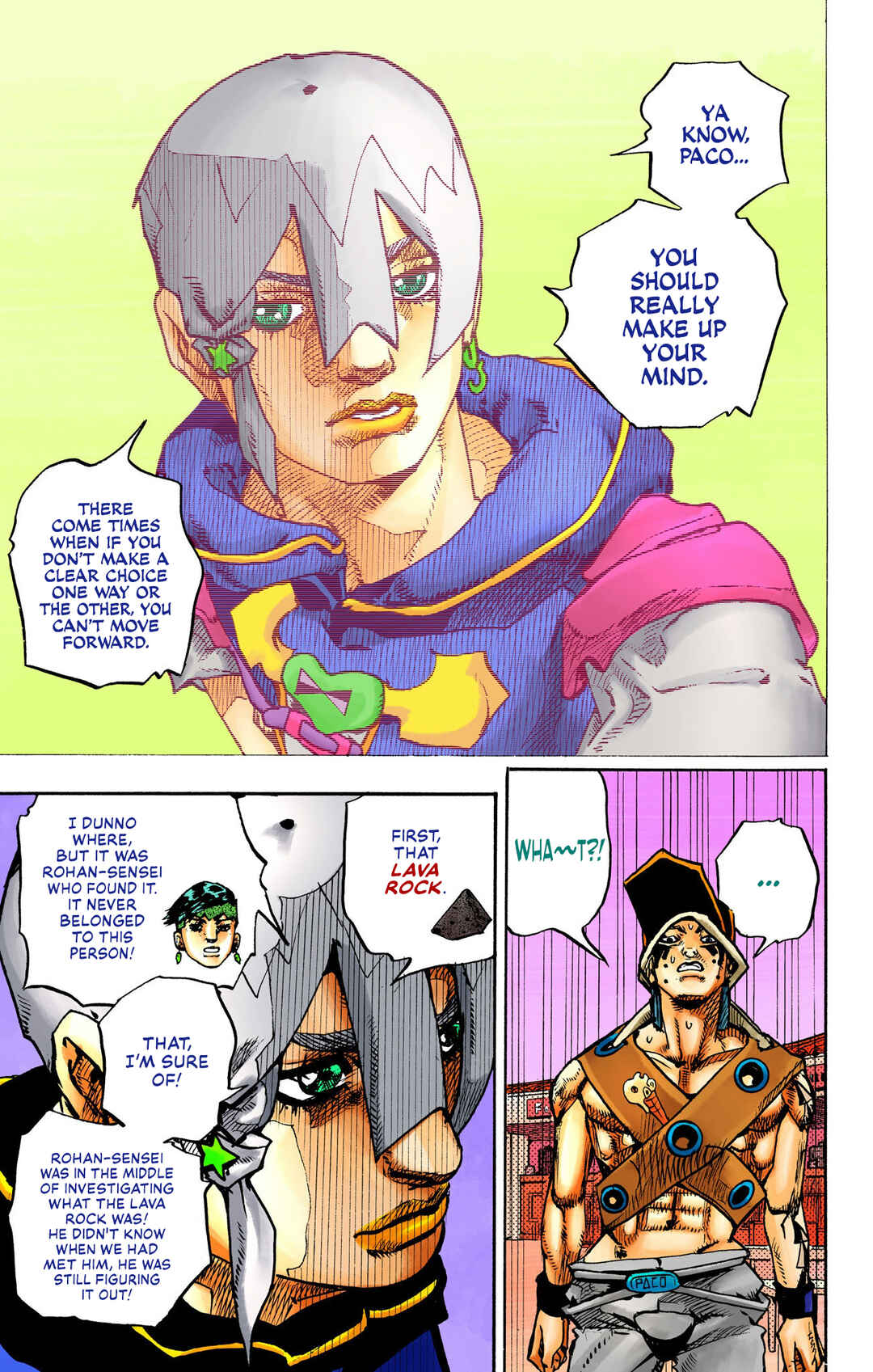 Page 13 Chapter 9 JoJos Bizarre Adventure, Part 9: The JOJOLands (Official Colored)