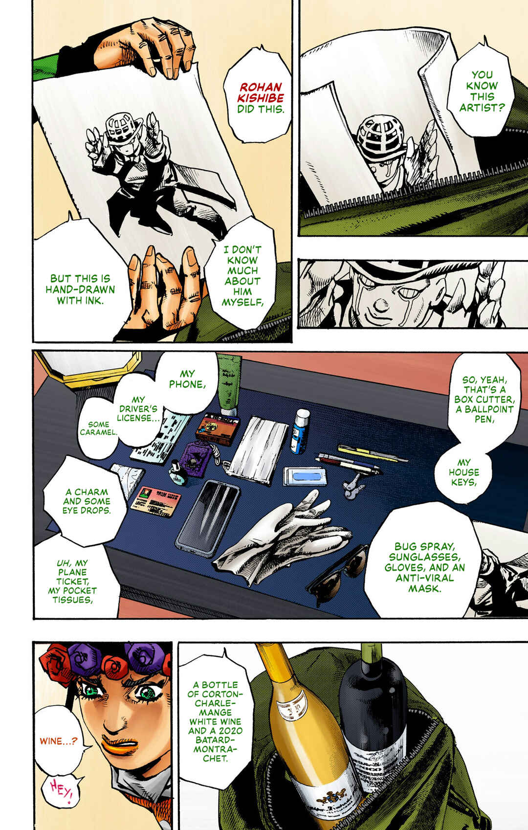 Page 16 Chapter 9 JoJos Bizarre Adventure, Part 9: The JOJOLands (Official Colored)