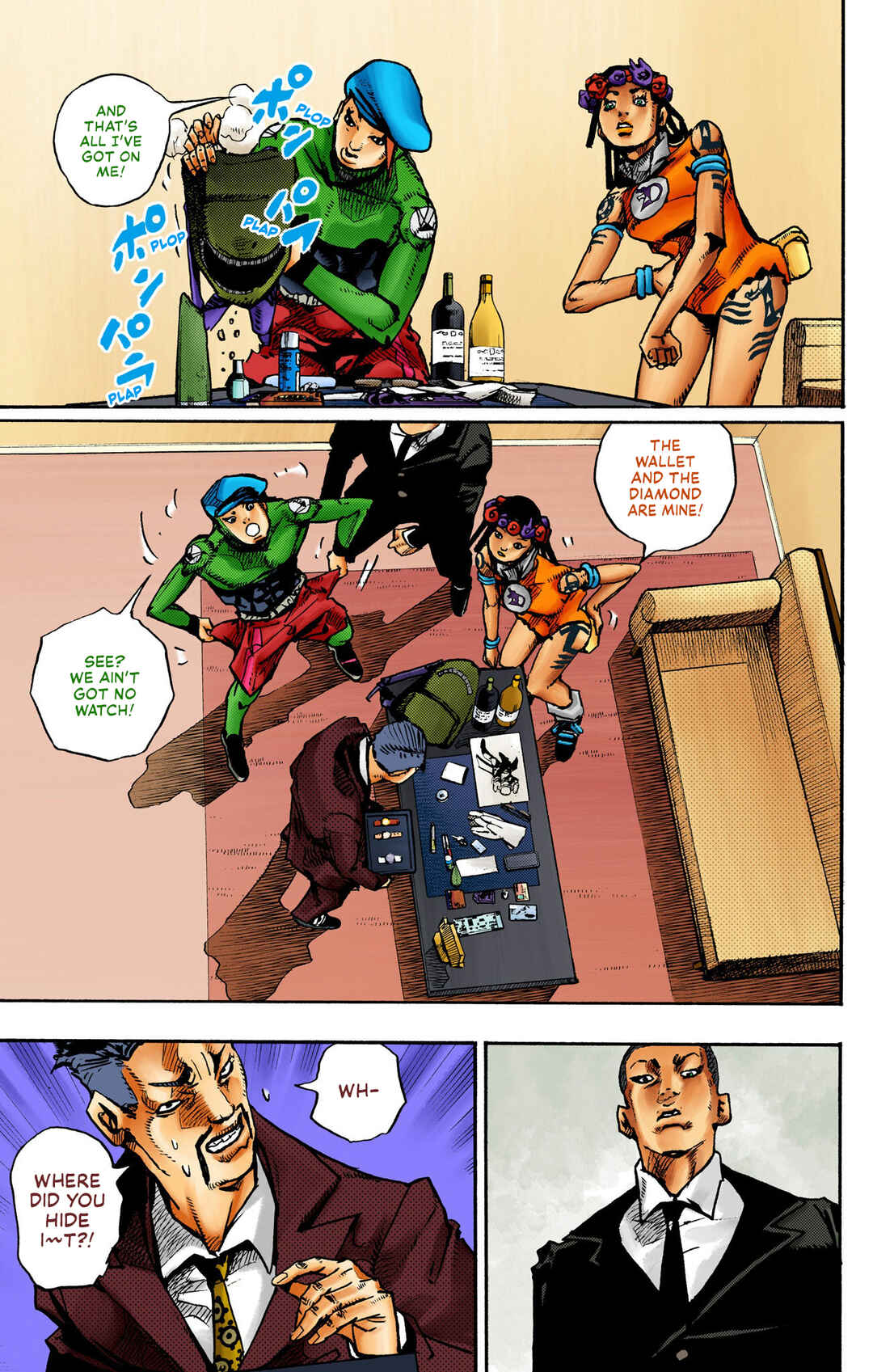 Page 17 Chapter 9 JoJos Bizarre Adventure, Part 9: The JOJOLands (Official Colored)