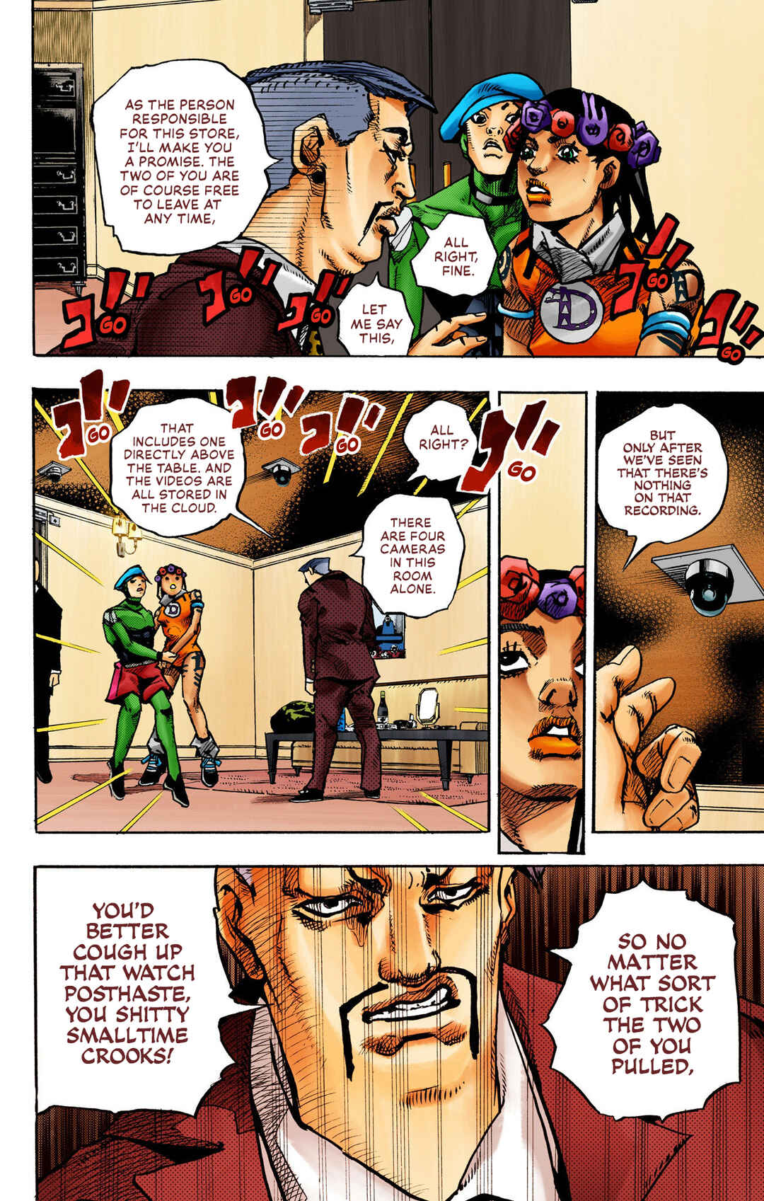 Page 22 Chapter 9 JoJos Bizarre Adventure, Part 9: The JOJOLands (Official Colored)