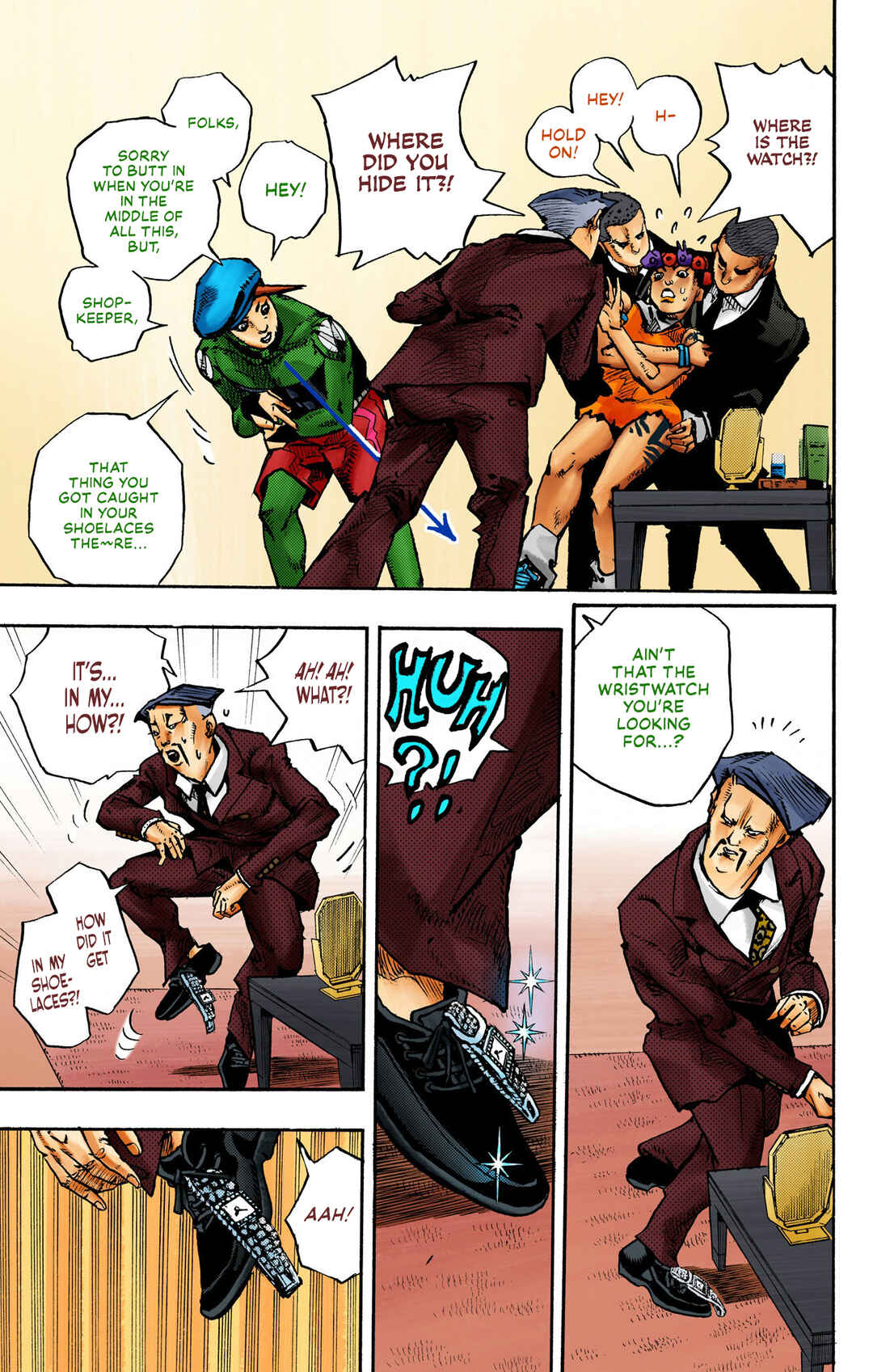 Page 33 Chapter 9 JoJos Bizarre Adventure, Part 9: The JOJOLands (Official Colored)