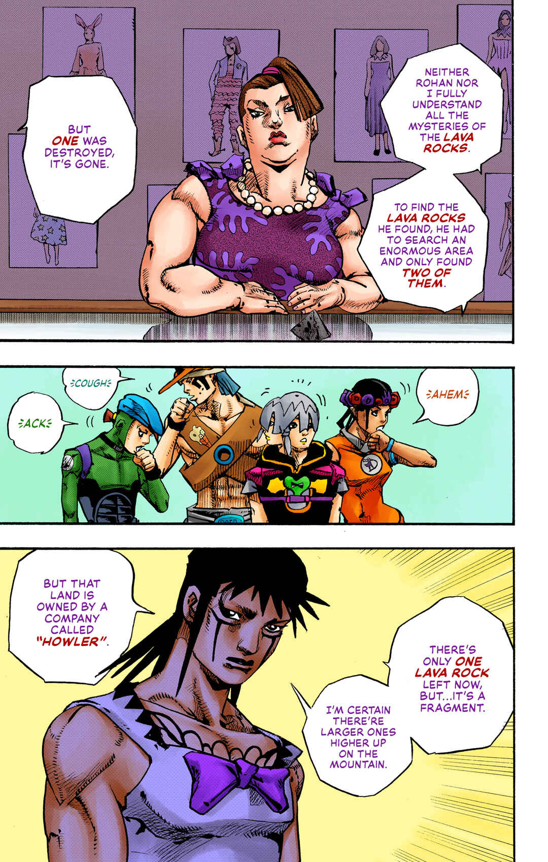 Page 42 Chapter 13 JoJos Bizarre Adventure, Part 9: The JOJOLands (Official Colored)