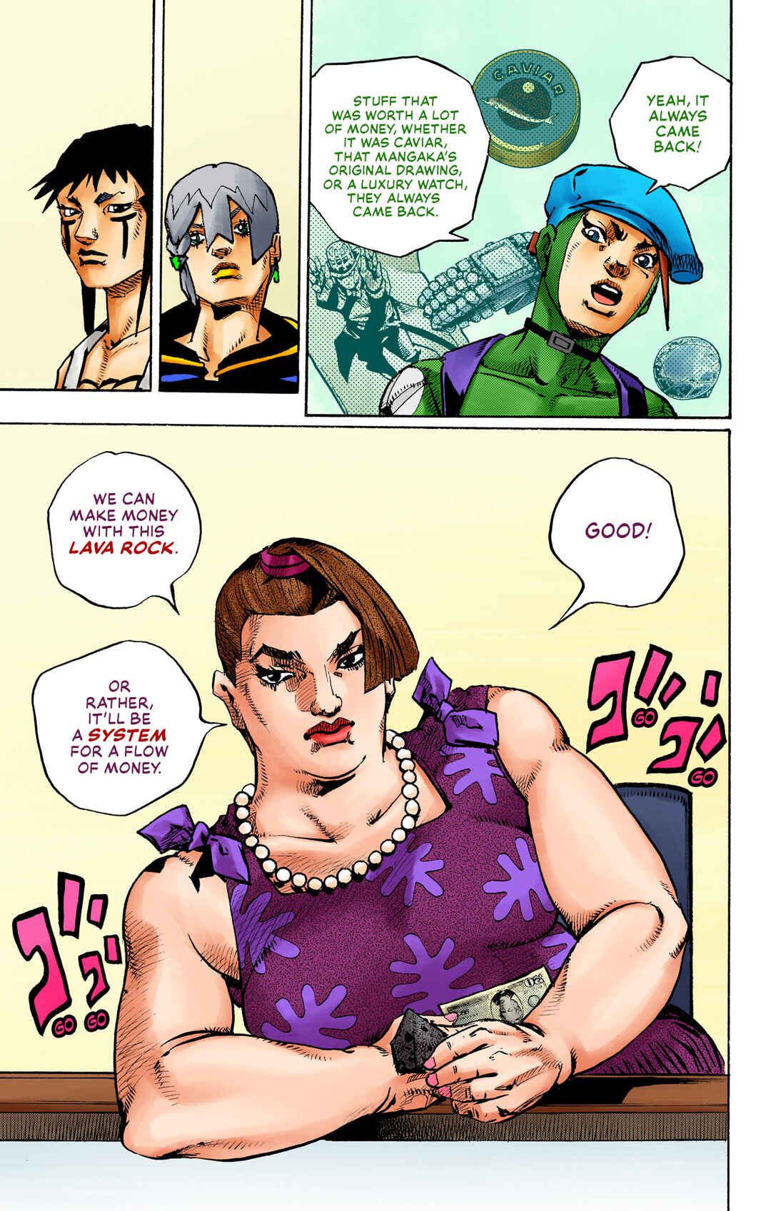 Page 46 Chapter 13 JoJos Bizarre Adventure, Part 9: The JOJOLands (Official Colored)