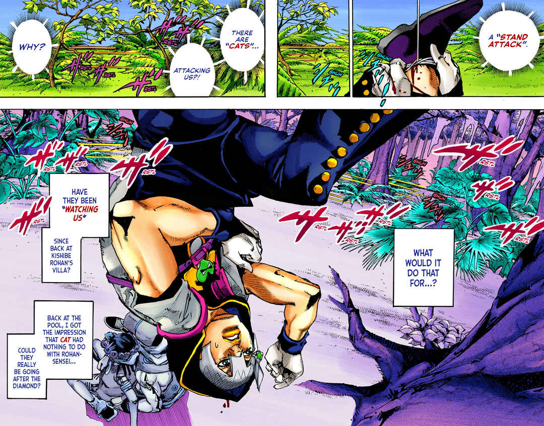 Page 2 Chapter 7 JoJos Bizarre Adventure, Part 9: The JOJOLands (Official Colored)