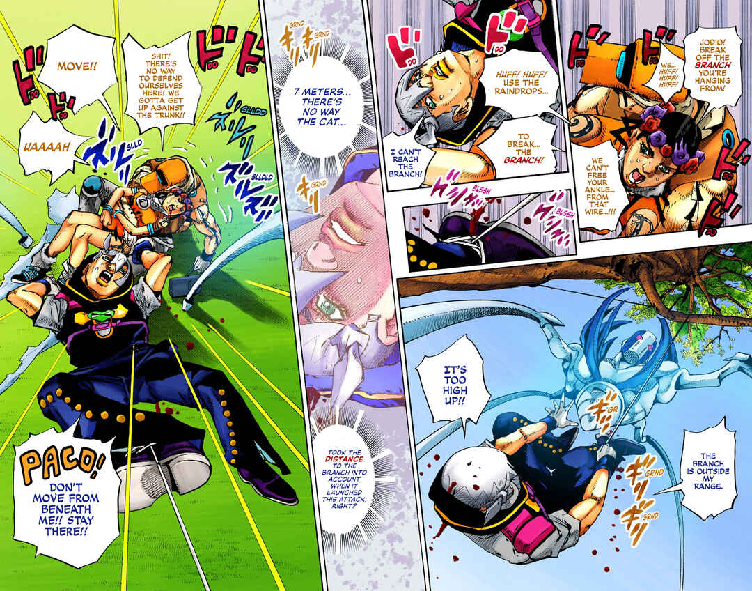 Page 5 Chapter 7 JoJos Bizarre Adventure, Part 9: The JOJOLands (Official Colored)