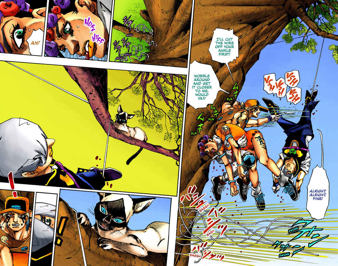 Page 8 Chapter 7 JoJos Bizarre Adventure, Part 9: The JOJOLands (Official Colored)