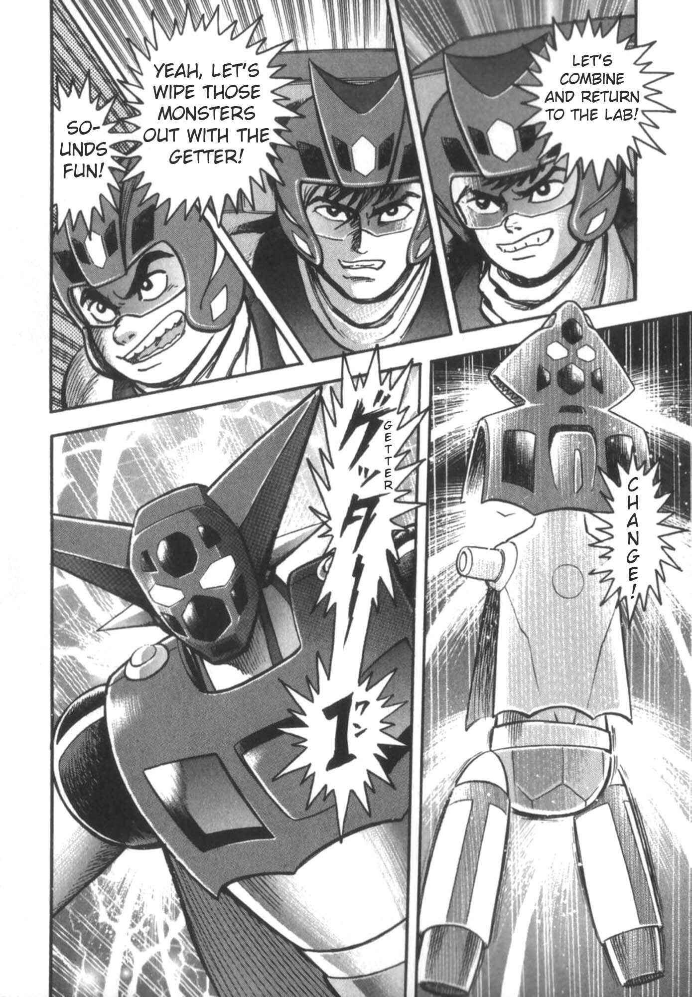 Page 28 Chapter 2 Devilman vs Getter Robo