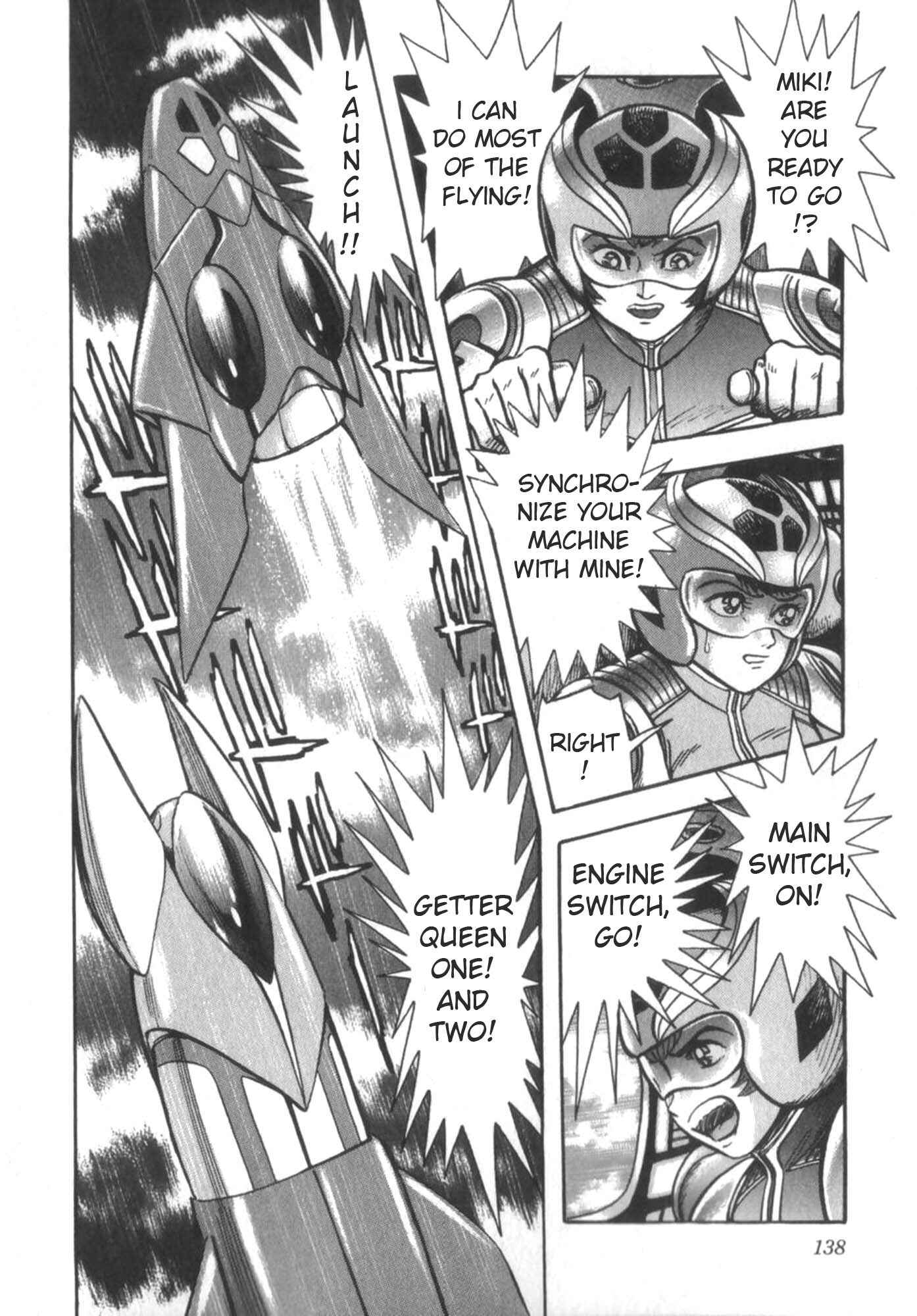 Page 14 Chapter 4 Devilman vs Getter Robo