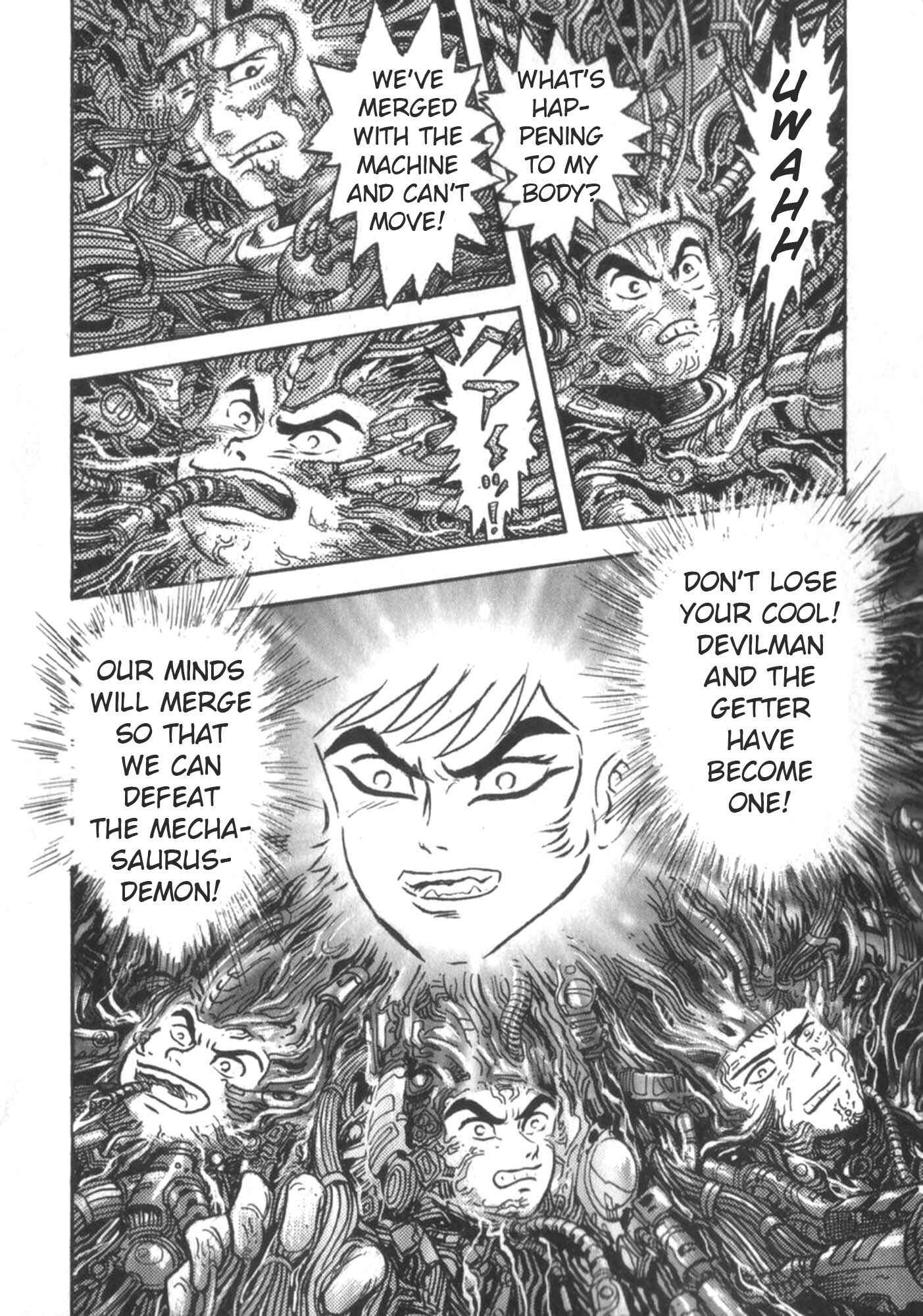 Page 28 Chapter 4 Devilman vs Getter Robo