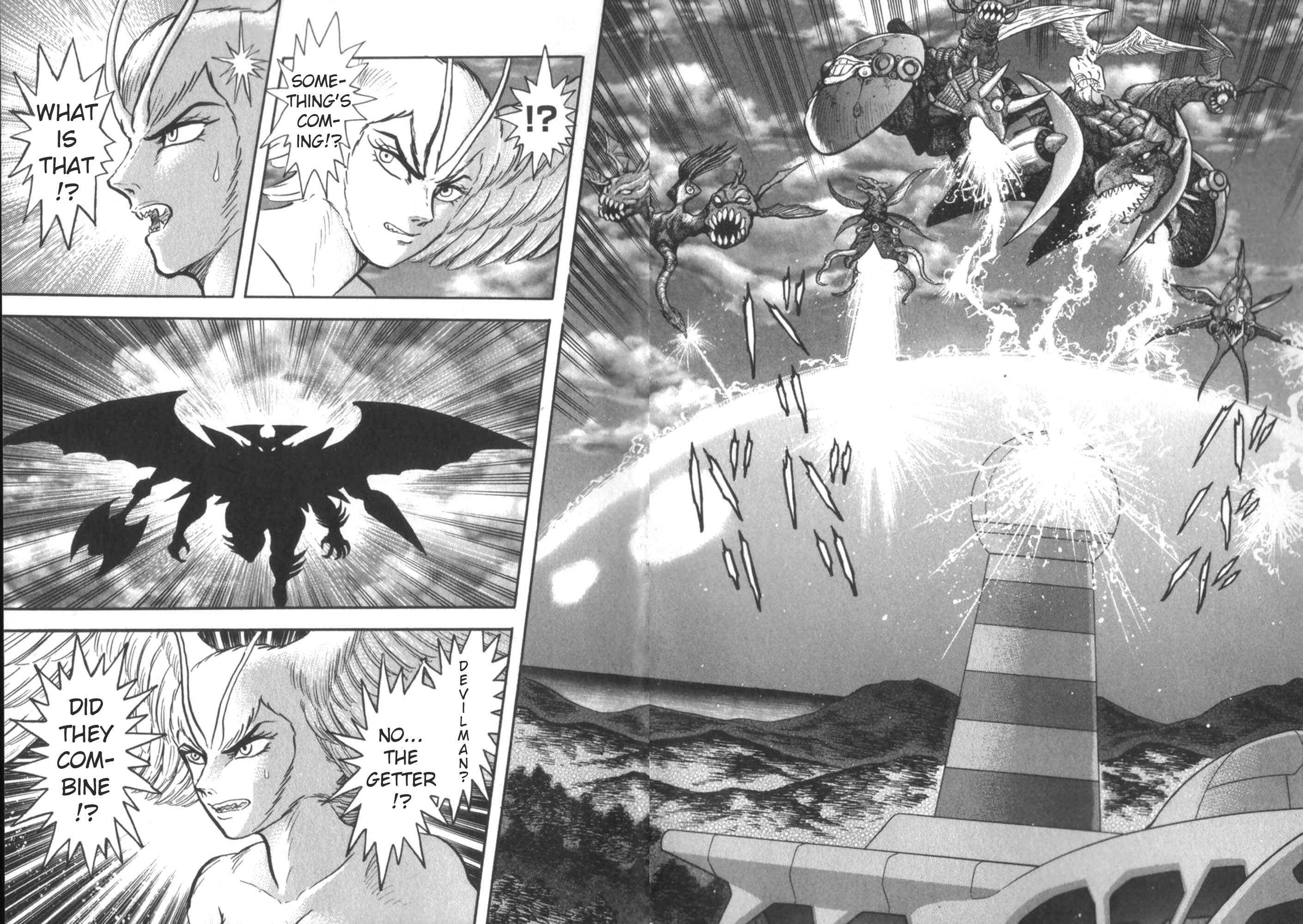 Page 32 Chapter 4 Devilman vs Getter Robo