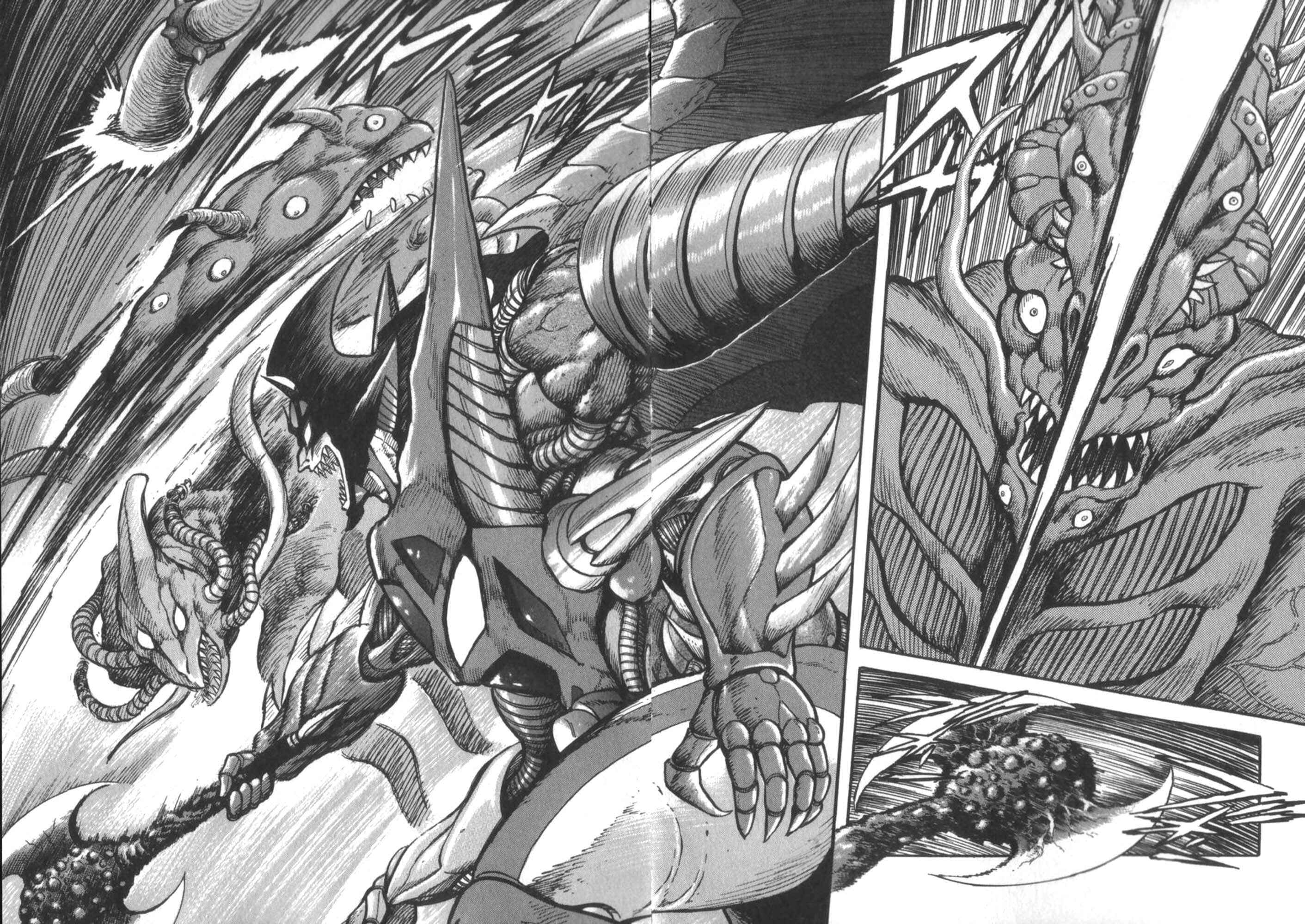 Page 36 Chapter 4 Devilman vs Getter Robo