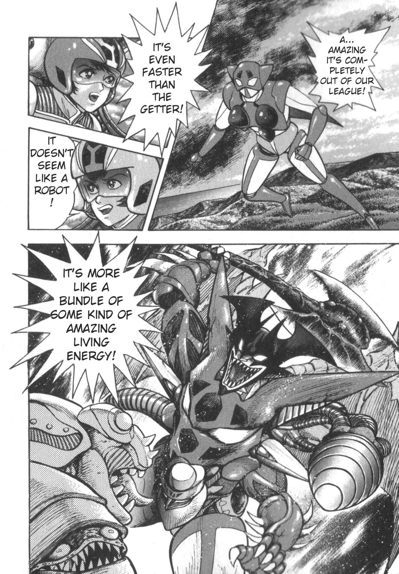 Page 38 Chapter 4 Devilman vs Getter Robo