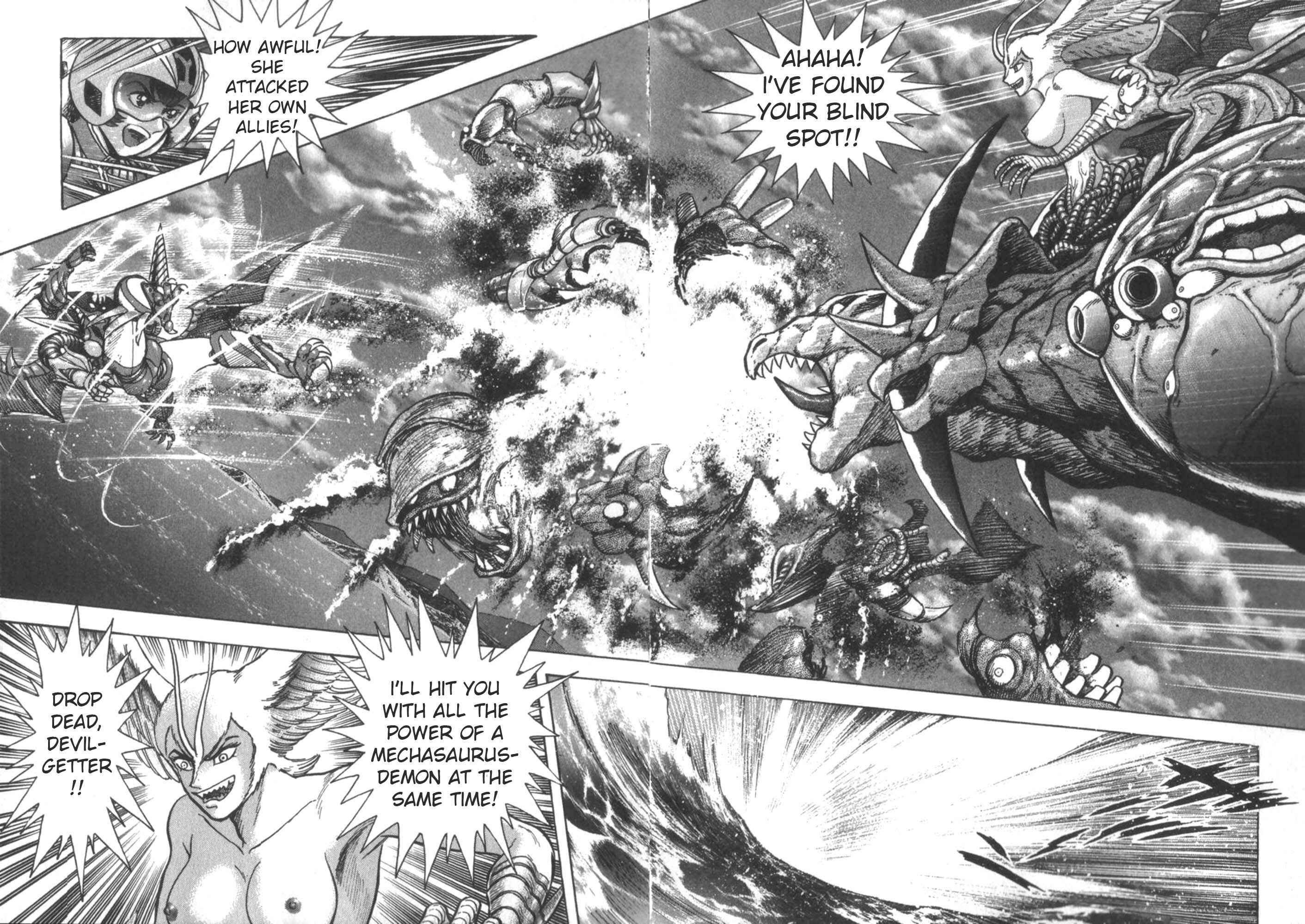 Page 40 Chapter 4 Devilman vs Getter Robo