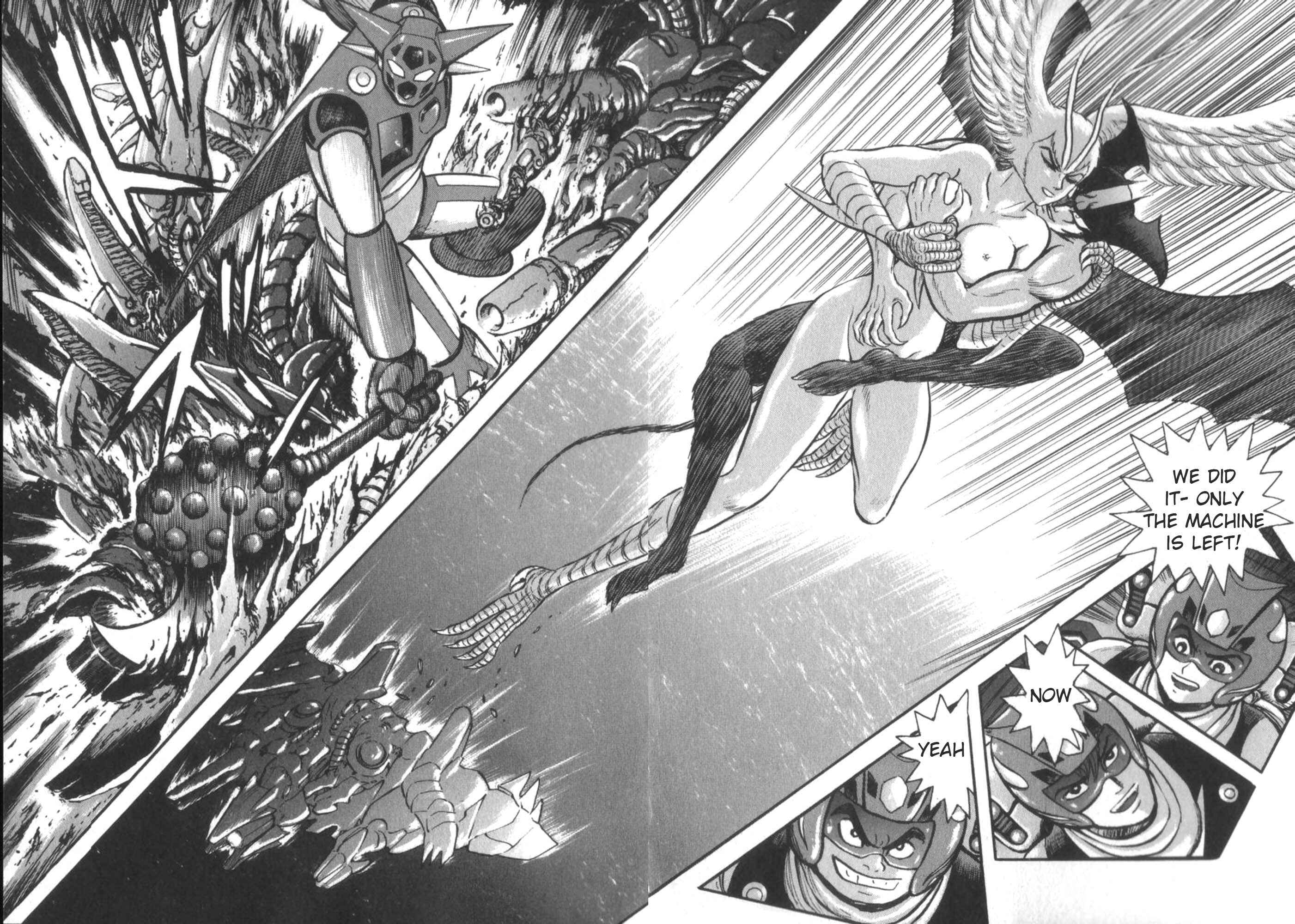 Page 50 Chapter 4 Devilman vs Getter Robo