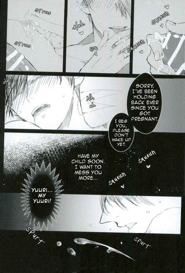 Page 13 Chapter Unknown_ee33 Yuri!!! on Ice - Heat x Pregnant Sex (Doujinshi)