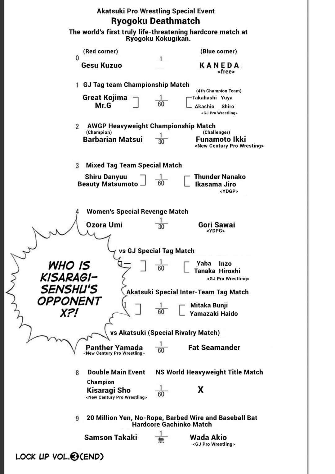 Page 22 Chapter 24 Lock Up: Warera Akatsuki Pro Wrestling-dan