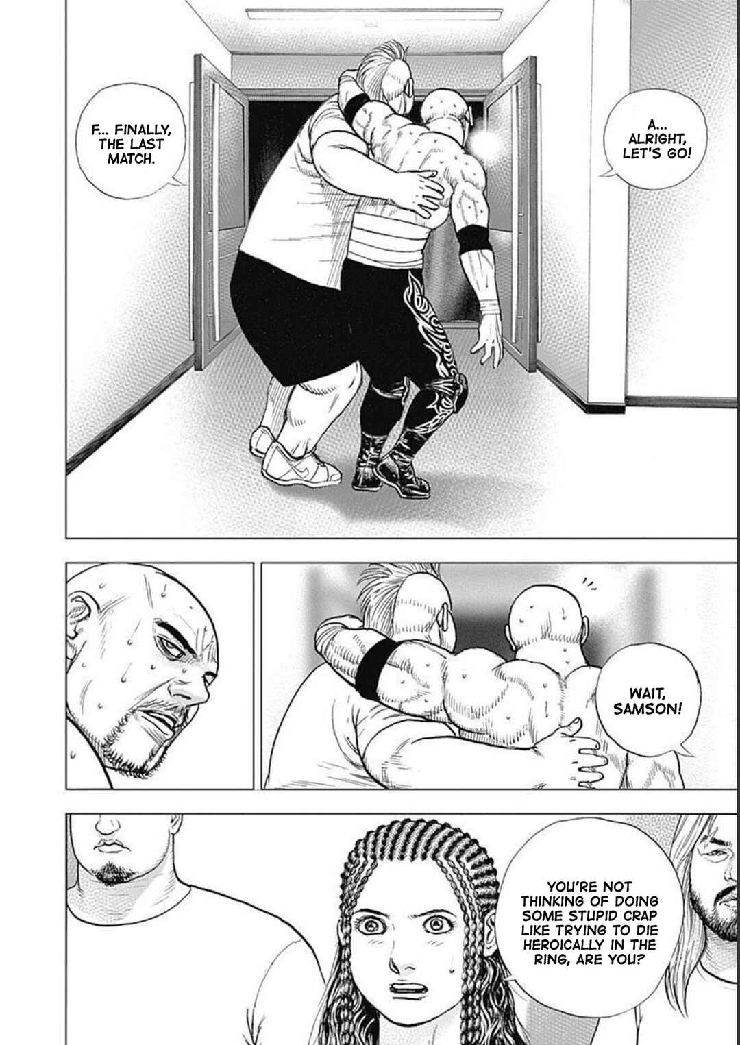 Page 4 Chapter 31 Lock Up: Warera Akatsuki Pro Wrestling-dan