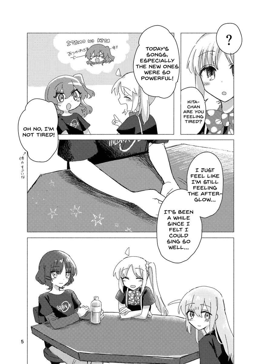 Page 4 Chapter Unknown_a3ef Bocchi the Rock! - I Spin the Words - With You (Doujinshi)
