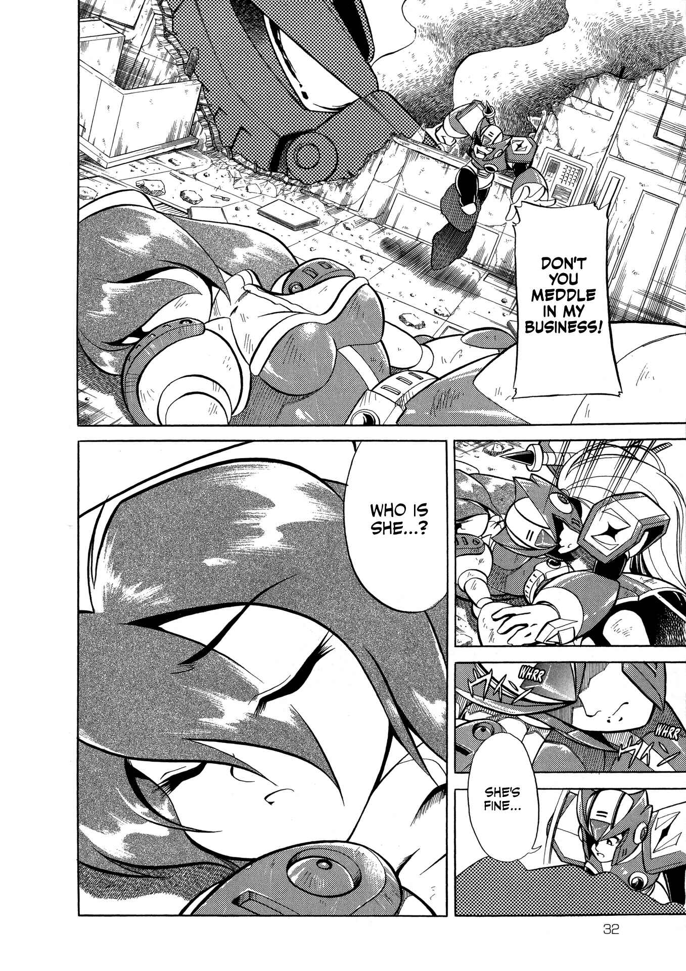 Page 28 Chapter 1 Mega Man X4