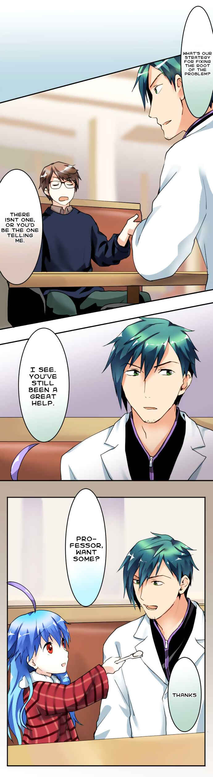 Page 4 Chapter 36 Hakase to Suraimu-chan