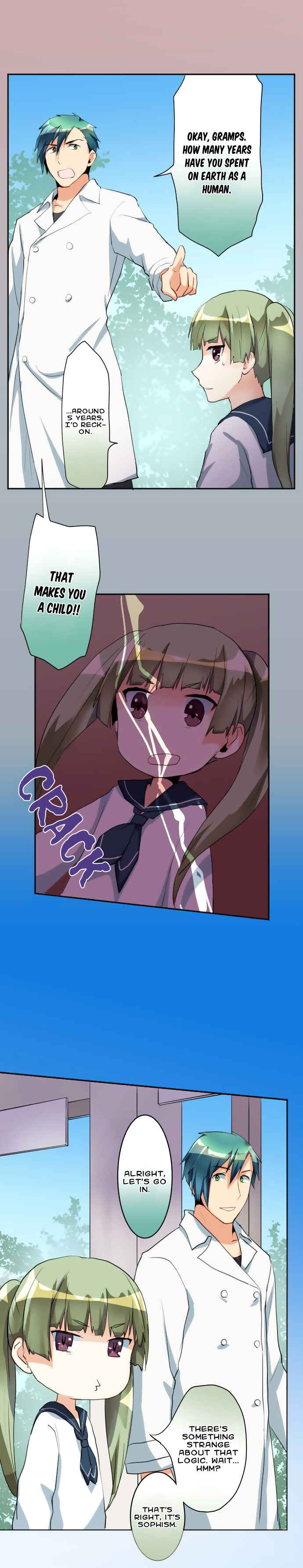 Page 7 Chapter 55 Hakase to Suraimu-chan