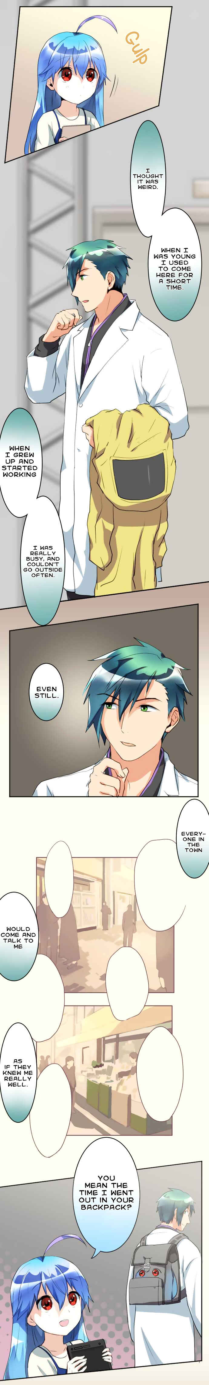 Page 10 Chapter 65 Hakase to Suraimu-chan