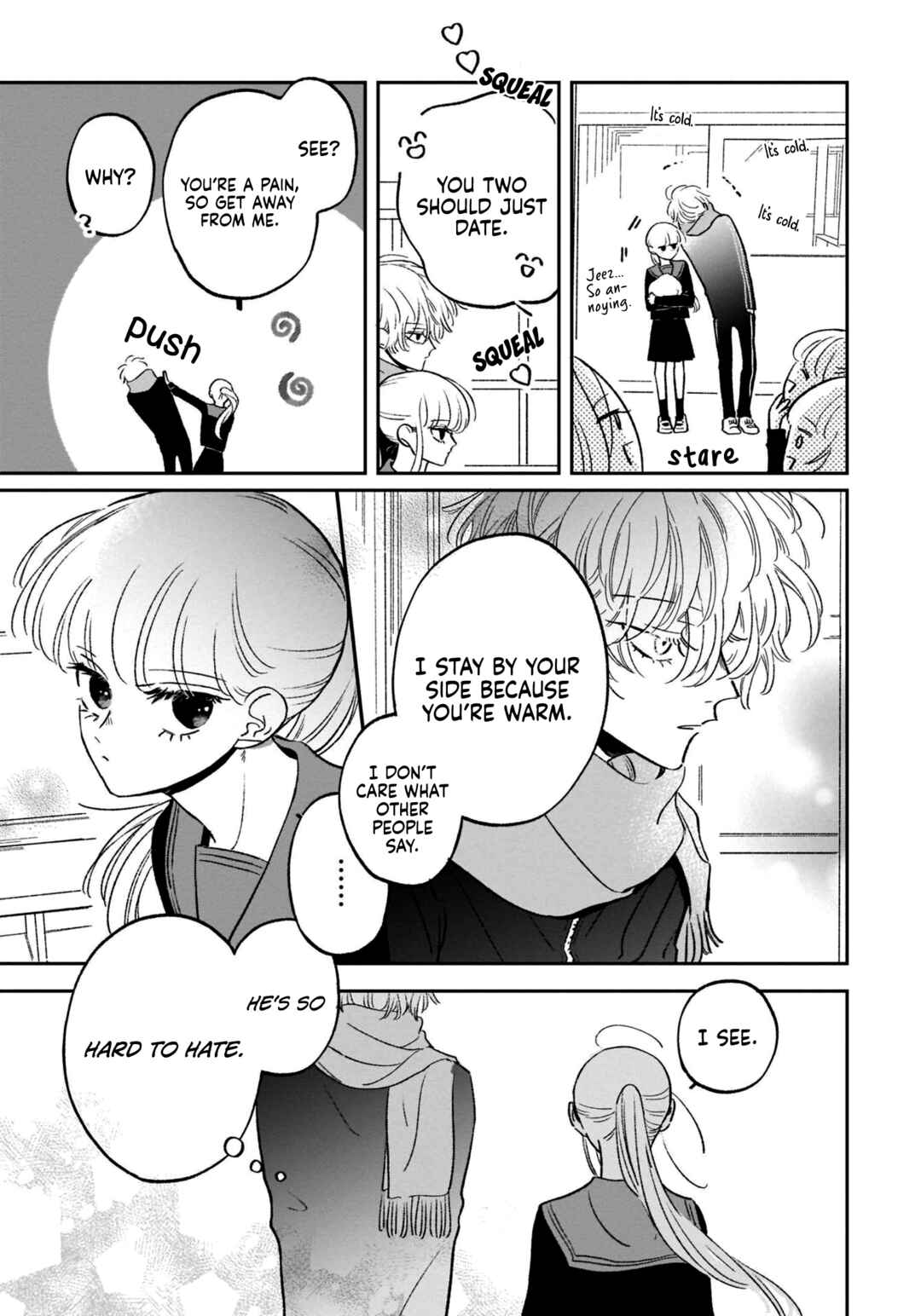 Page 13 Chapter 18 A Boy Sensitive to Cold & a Hard-Boiled Girl