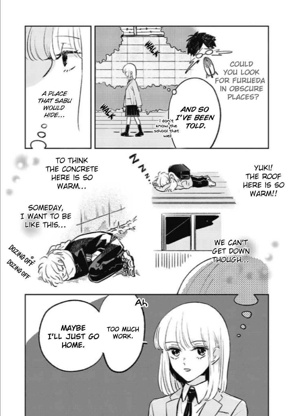 Page 15 Chapter 1 A Boy Sensitive to Cold & a Hard-Boiled Girl