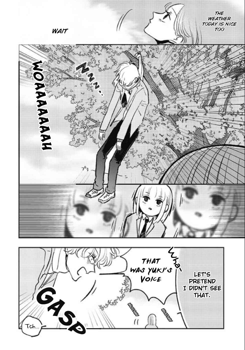 Page 16 Chapter 1 A Boy Sensitive to Cold & a Hard-Boiled Girl