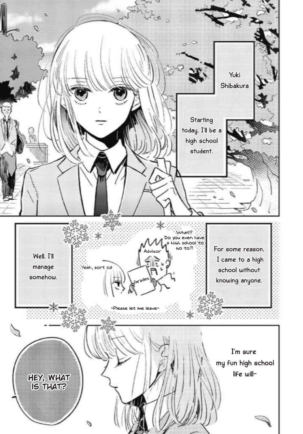 Page 3 Chapter 1 A Boy Sensitive to Cold & a Hard-Boiled Girl