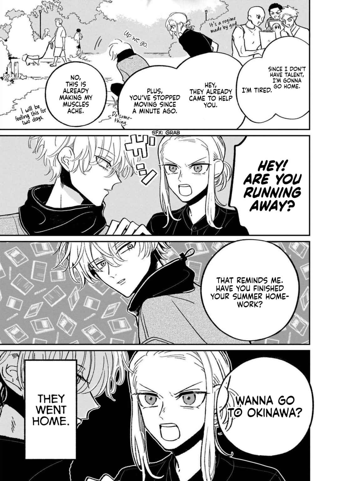 Page 21 Chapter 19 A Boy Sensitive to Cold & a Hard-Boiled Girl