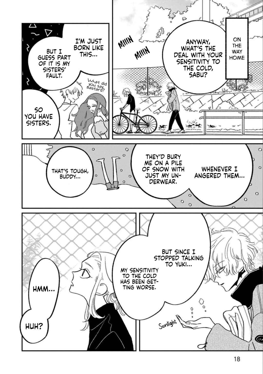 Page 22 Chapter 19 A Boy Sensitive to Cold & a Hard-Boiled Girl