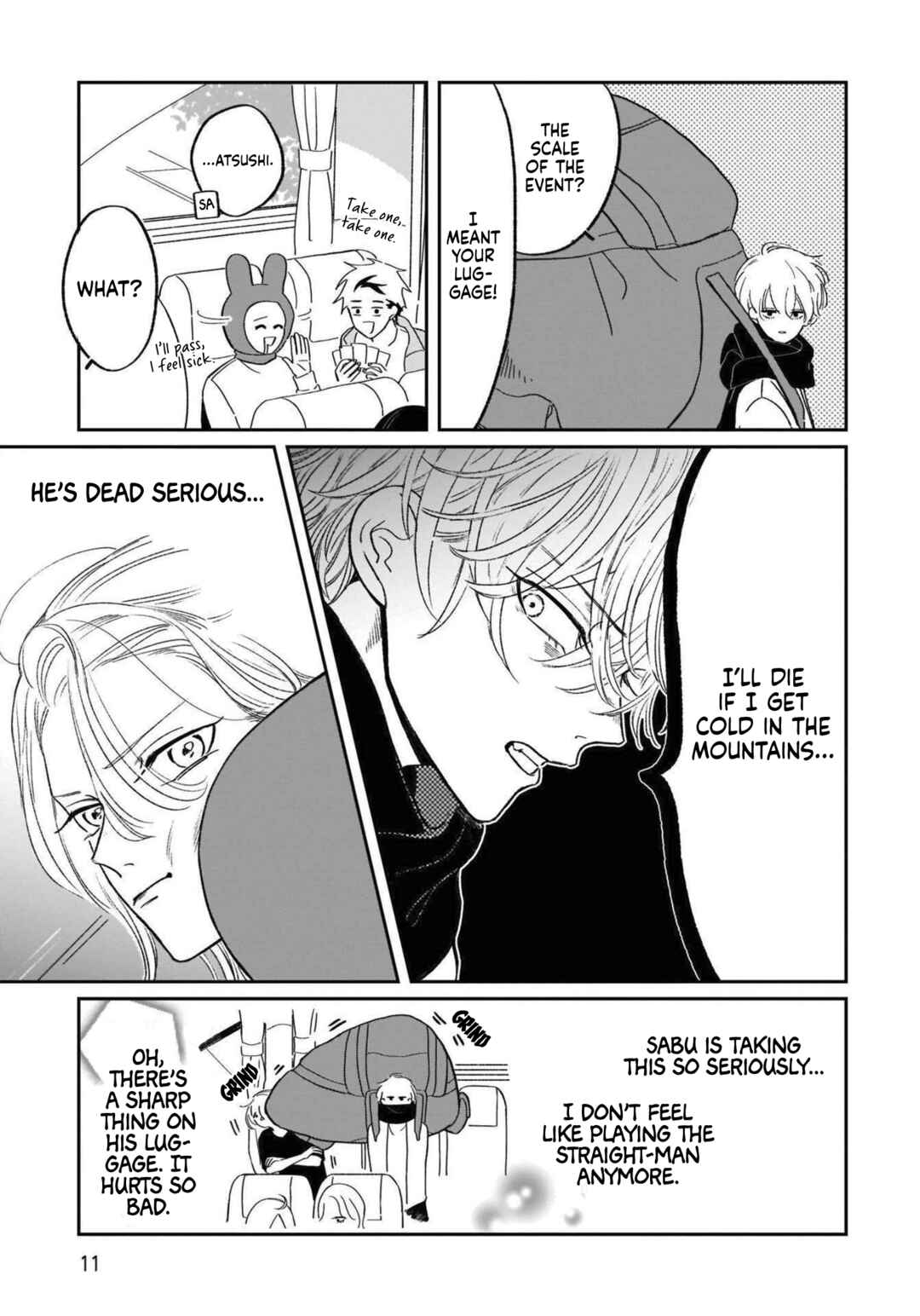 Page 15 Chapter 10 A Boy Sensitive to Cold & a Hard-Boiled Girl