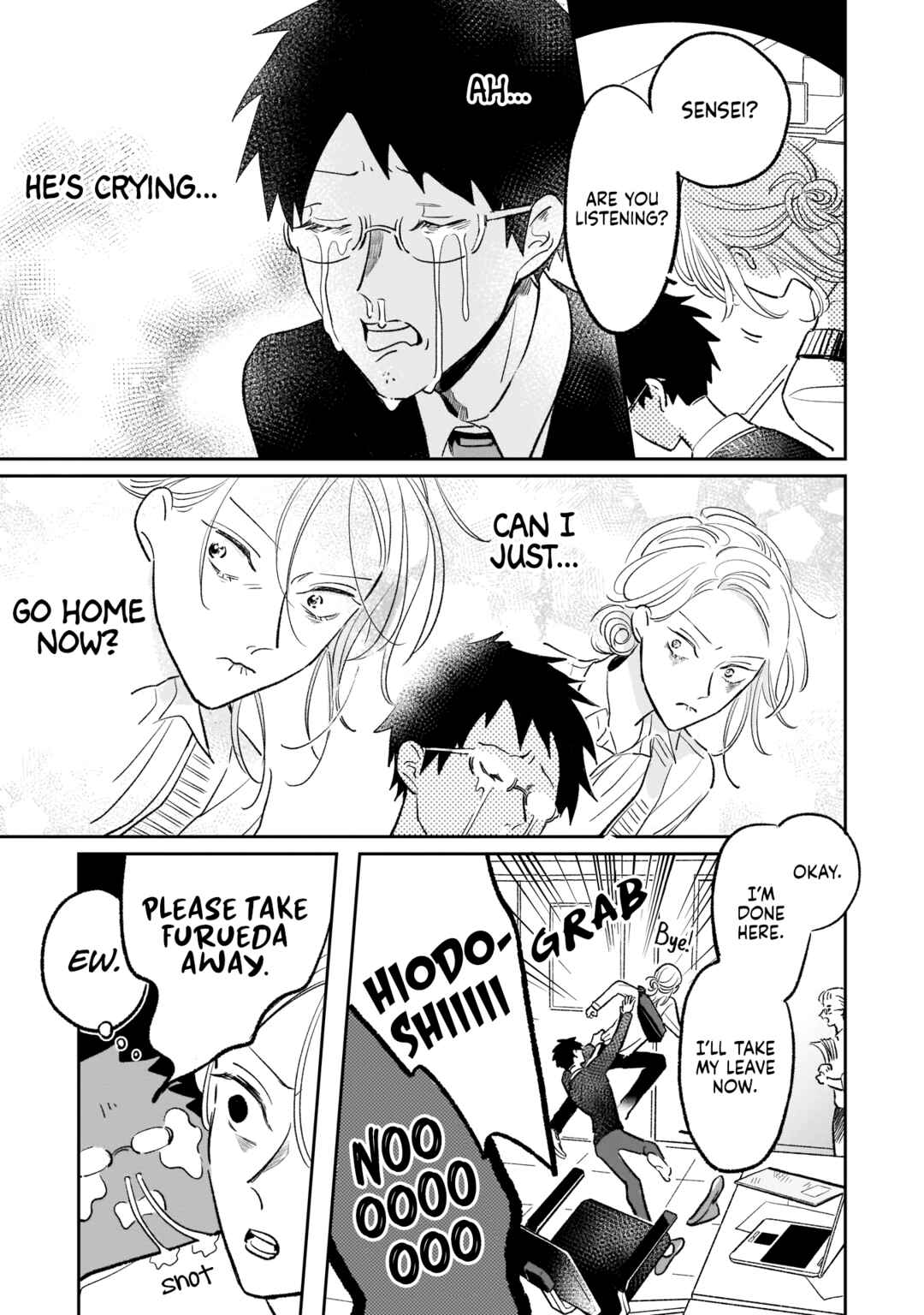 Page 10 Chapter 8 A Boy Sensitive to Cold & a Hard-Boiled Girl