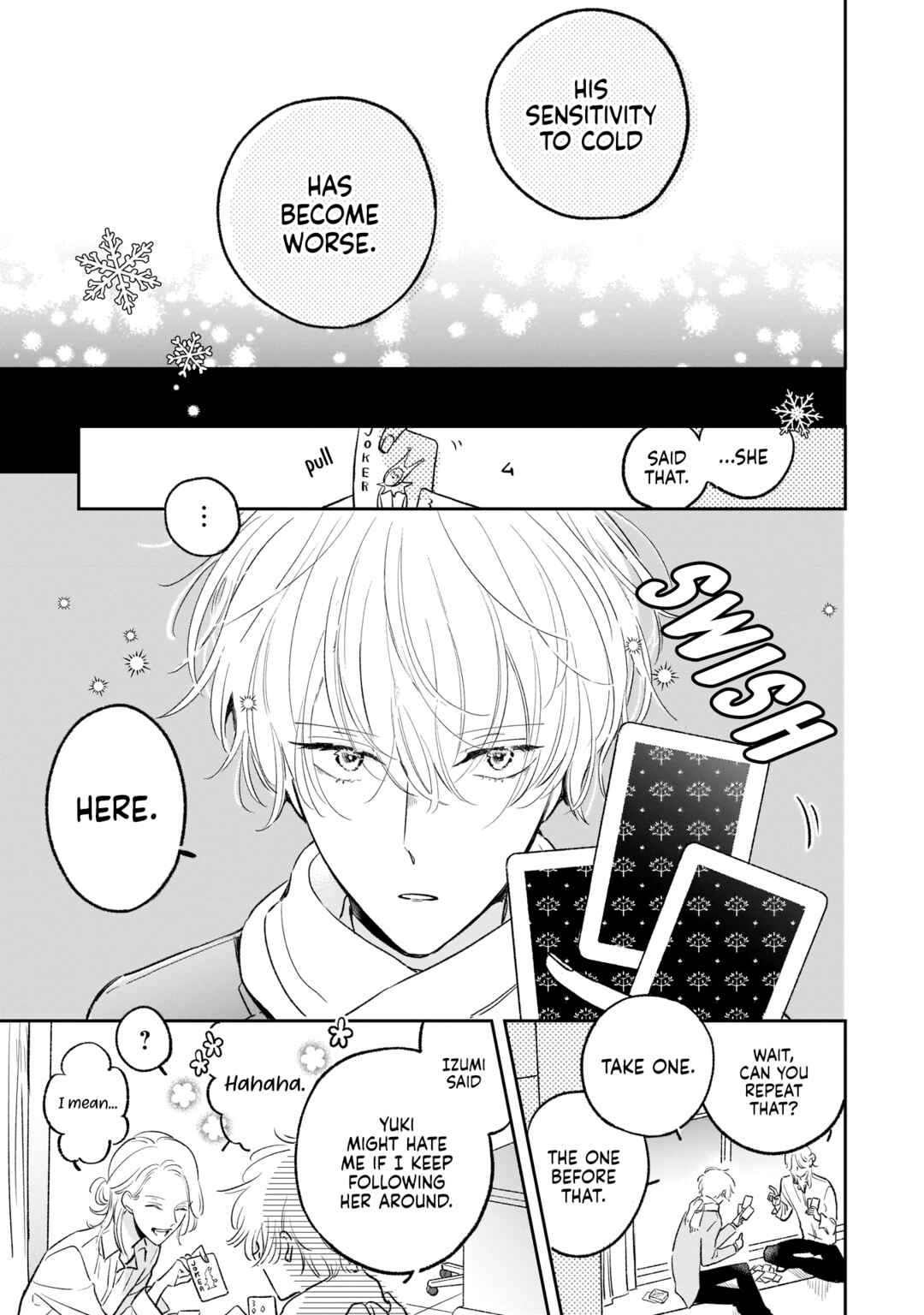 Page 16 Chapter 8 A Boy Sensitive to Cold & a Hard-Boiled Girl