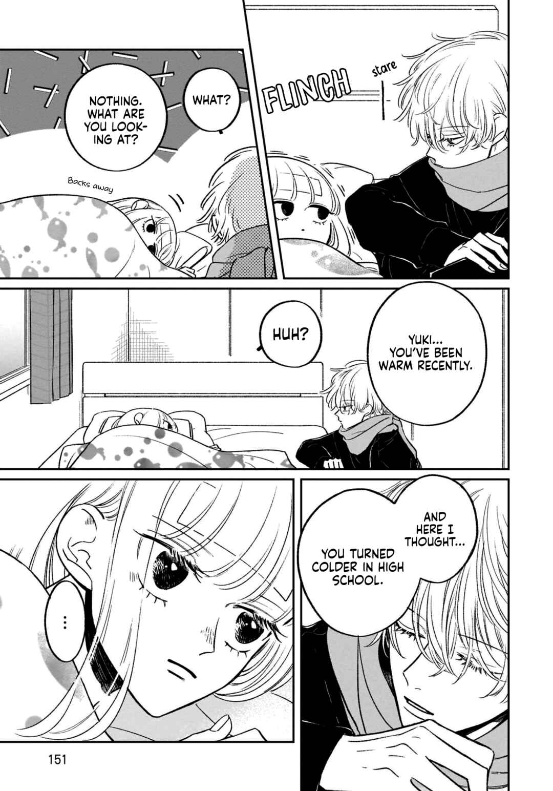 Page 13 Chapter 17 A Boy Sensitive to Cold & a Hard-Boiled Girl