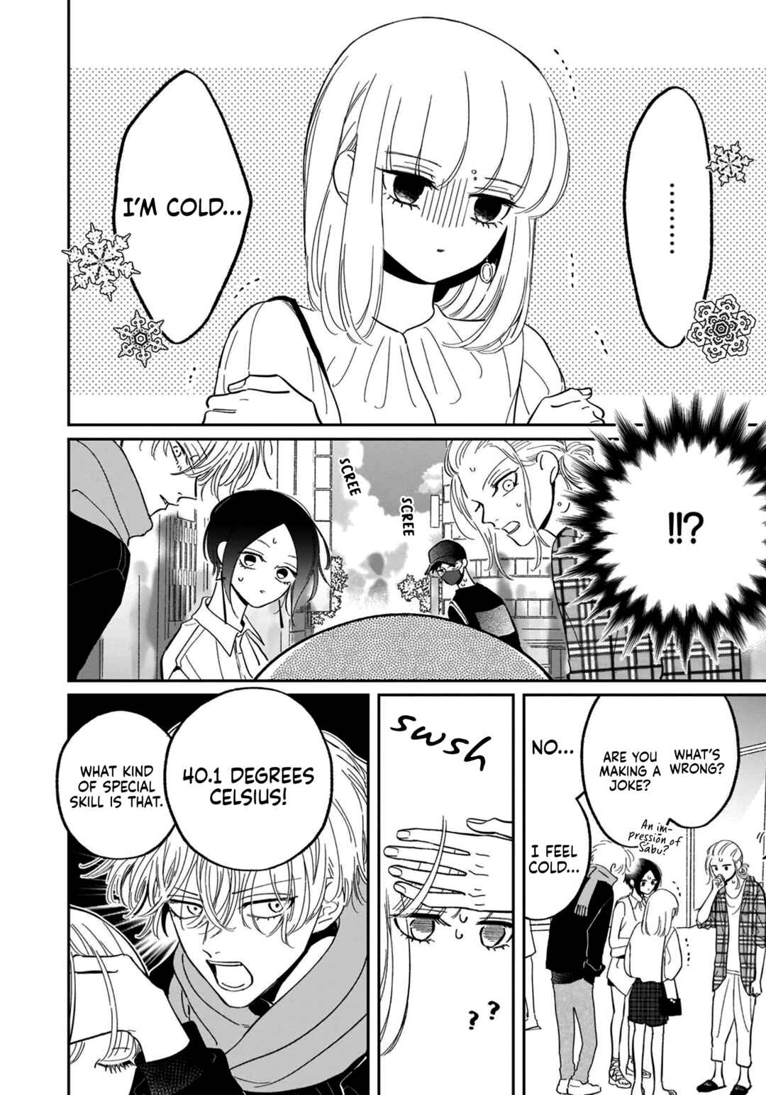 Page 4 Chapter 17 A Boy Sensitive to Cold & a Hard-Boiled Girl