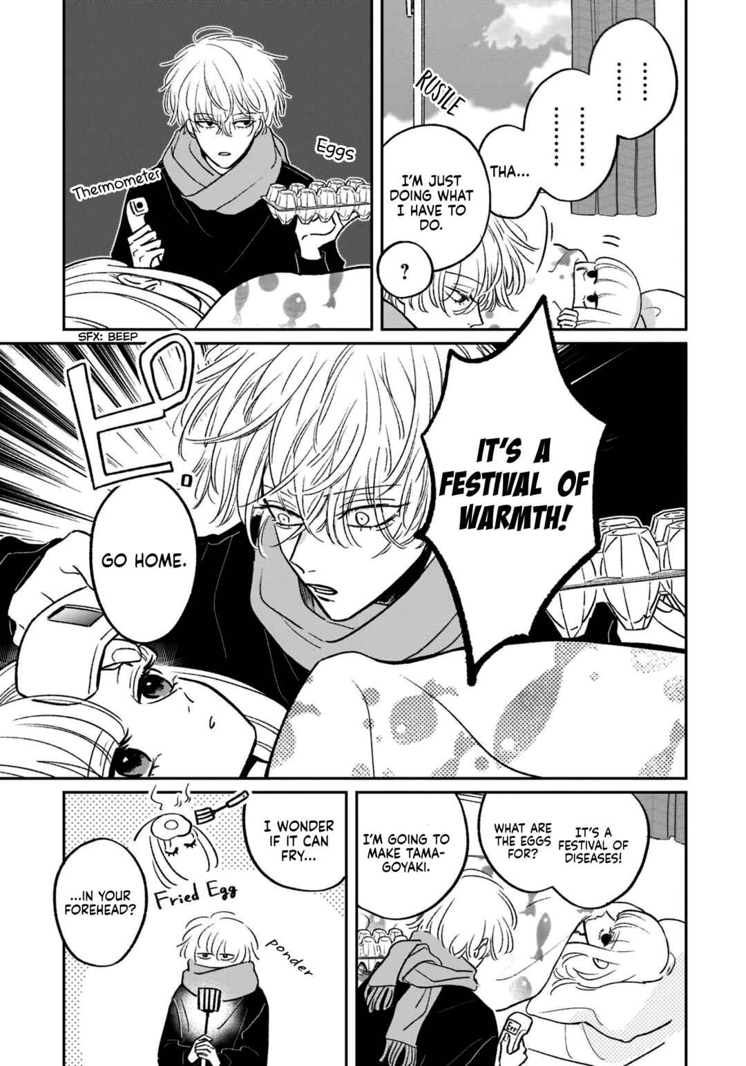 Page 9 Chapter 17 A Boy Sensitive to Cold & a Hard-Boiled Girl