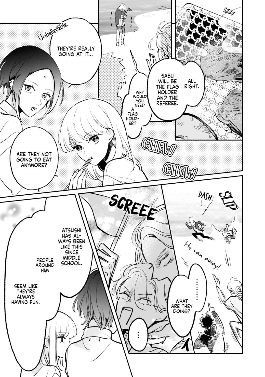 Page 18 Chapter 7 A Boy Sensitive to Cold & a Hard-Boiled Girl