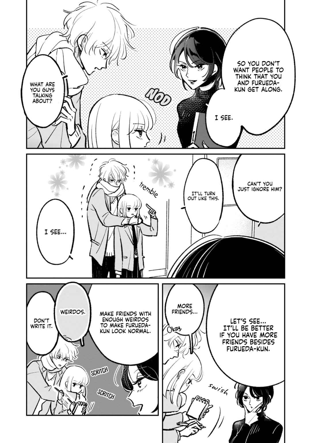 Page 13 Chapter 3 A Boy Sensitive to Cold & a Hard-Boiled Girl