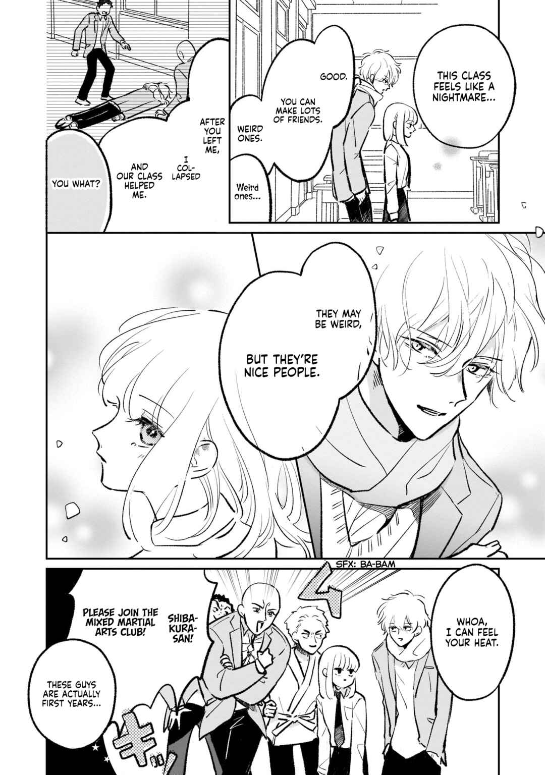 Page 19 Chapter 3 A Boy Sensitive to Cold & a Hard-Boiled Girl